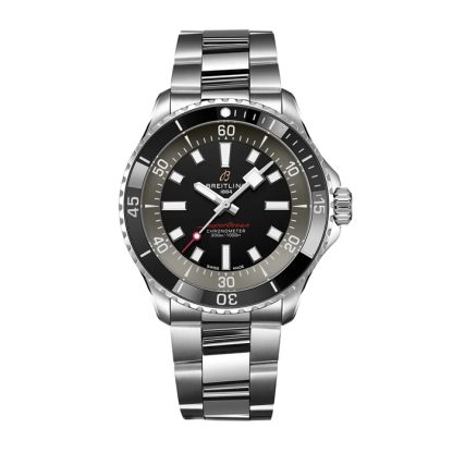 Breitling Superocean 42mm UK Edition Orologio da uomo grigio in acciaio inox A173757A1B1A1