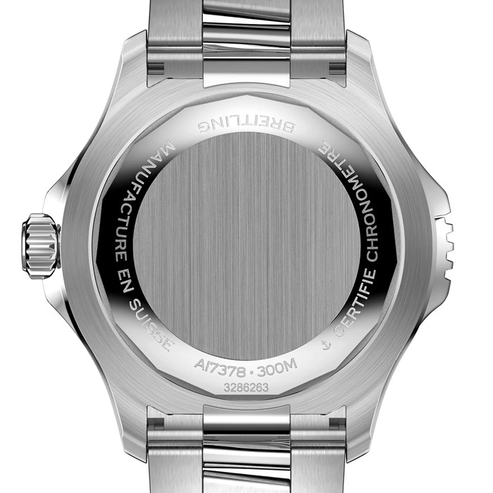 Breitling Superocean Automatic 44 Orologio in acciaio inossidabile blu A17376211C1A1 - immagine 2
