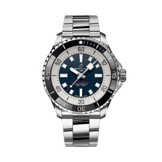 Breitling Superocean Automatic 44 Orologio in acciaio inossidabile blu A17376211C1A1