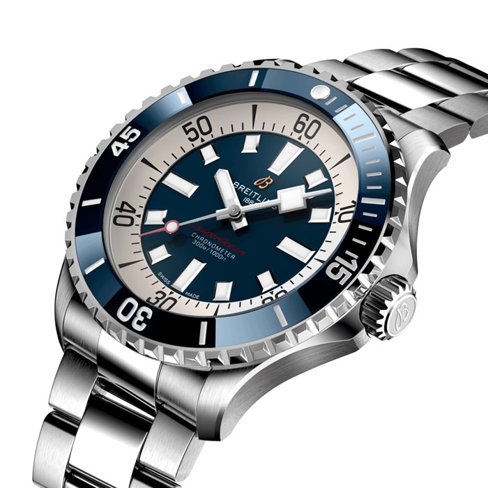 Breitling Superocean Automatic 46 Orologio in acciaio inossidabile A17378E71C1A1 - immagine 2
