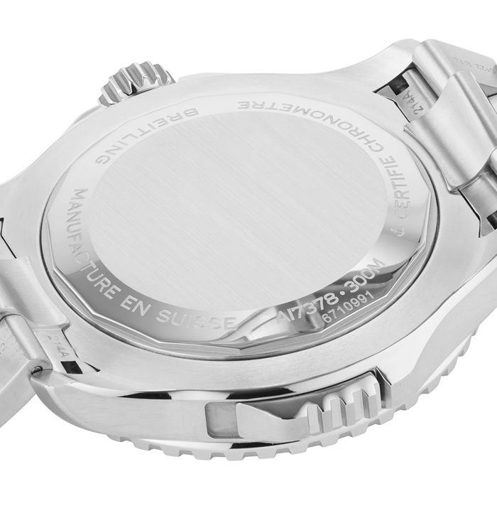 Breitling Superocean Automatic 46 Orologio in acciaio inossidabile A17378E71C1A1 - immagine 3