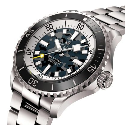 Breitling Superocean Automatic Super Diver 46mm Orologio Uomo Nero E10379351B1E1 - immagine 2