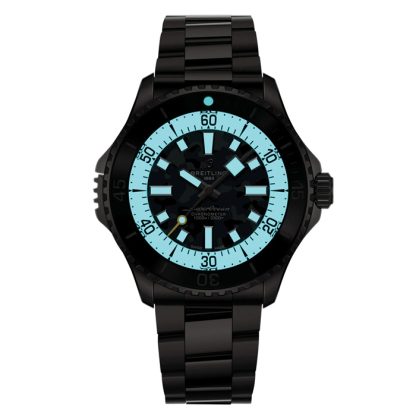 Breitling Superocean Automatic Super Diver 46mm Orologio Uomo Nero E10379351B1E1 - immagine 5