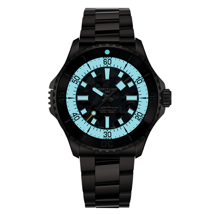 Breitling Superocean Automatic Super Diver 46mm Orologio Uomo Nero E10379351B1E1 - immagine 5