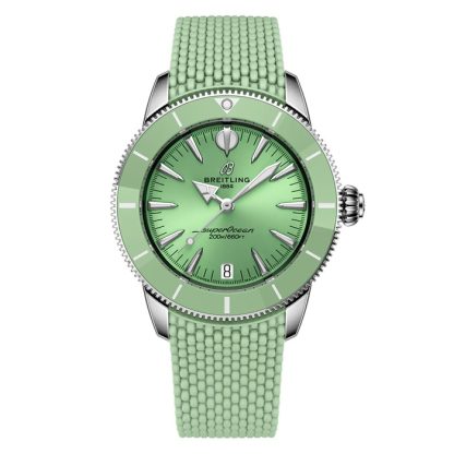 Breitling Superocean Heritage Automatic 36mm Orologio Unisex Gomma Verde A10390361L1S1