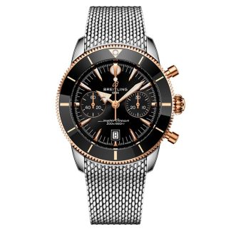 Breitling Superocean Heritage B01 Cronografo 42mm Orologio Uomo Nero UB0156H11B1A1