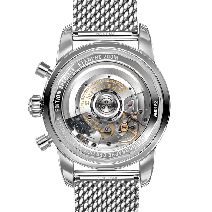Breitling Superocean Heritage B01 Cronografo 44 Orologio in acciaio inossidabile AB0162121B1A1 - immagine 4