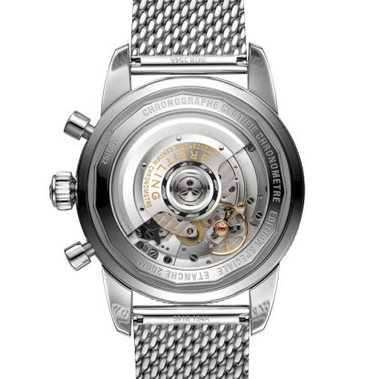 Breitling Superocean Heritage B01 Cronografo 44 Orologio in acciaio inossidabile AB0162121C1A1 - immagine 4