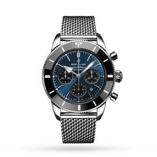Breitling Superocean Heritage B01 Cronografo 44 Orologio in acciaio inossidabile AB0162121C1A1