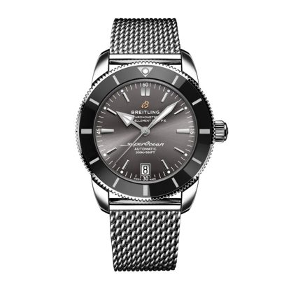 Breitling Superocean Heritage B20 Automatic 42mm UK Edition Orologio da uomo in acciaio inossidabile grigio AB20102B1B1A1