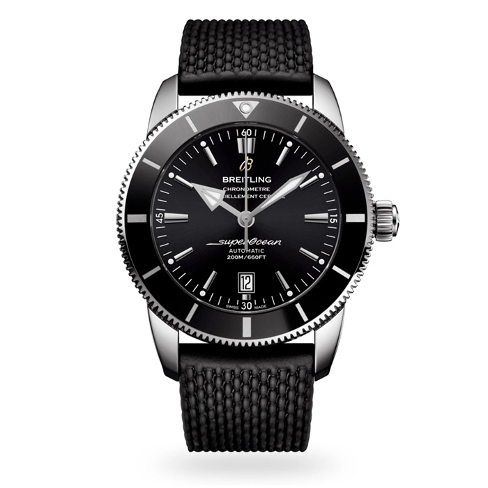 Breitling Superocean Heritage B20 Automatic 46 Orologio con cinturino in gomma AB2020121B1S1