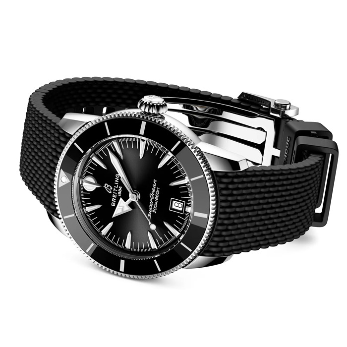 Breitling Superocean Heritage B31 Automatic 42mm Orologio da uomo in gomma nera AB3111241B1S1 - immagine 4