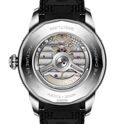 Breitling Superocean Heritage B31 Automatic 44mm Orologio da uomo in gomma nera AB3112241B1S1 - immagine 2