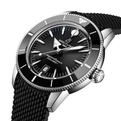 Breitling Superocean Heritage B31 Automatic 44mm Orologio da uomo in gomma nera AB3112241B1S1 - immagine 3