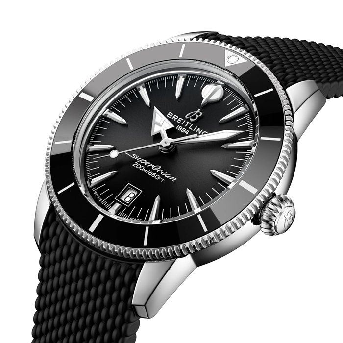 Breitling Superocean Heritage B31 Automatic 44mm Orologio da uomo in gomma nera AB3112241B1S1 - immagine 3