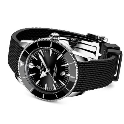 Breitling Superocean Heritage B31 Automatic 44mm Orologio da uomo in gomma nera AB3112241B1S1 - immagine 4
