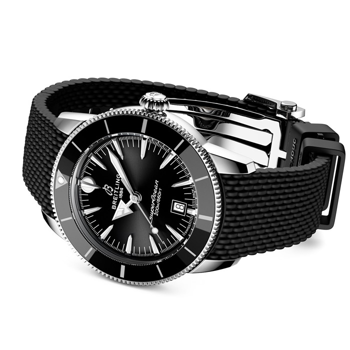 Breitling Superocean Heritage B31 Automatic 44mm Orologio da uomo in gomma nera AB3112241B1S1 - immagine 4