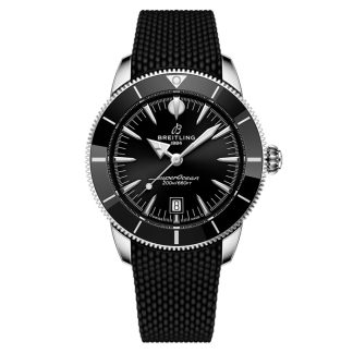 Breitling Superocean Heritage B31 Automatic 44mm Orologio da uomo in gomma nera AB3112241B1S1
