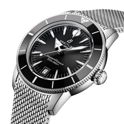 Breitling Superocean Heritage B31 Automatico 40mm Orologio Uomo Nero AB3110241B1A1 - immagine 3