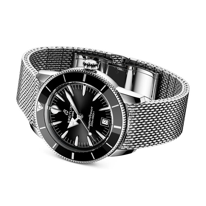 Breitling Superocean Heritage B31 Automatico 40mm Orologio Uomo Nero AB3110241B1A1 - immagine 4