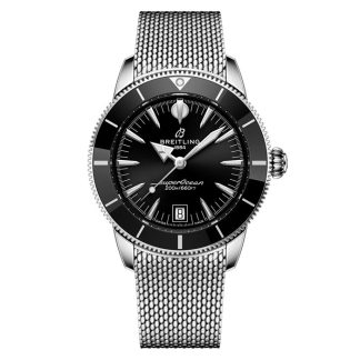 Breitling Superocean Heritage B31 Automatico 40mm Orologio Uomo Nero AB3110241B1A1