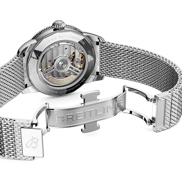 Breitling Superocean Heritage B31 Automatico 40mm Orologio Uomo Nero AB3110241B1A1 - immagine 5