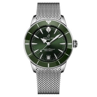 Breitling Superocean Heritage B31 Automatico 40mm Orologio Uomo Verde AB3110361L1A1