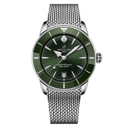 Breitling Superocean Heritage B31 Automatico 42mm Orologio Uomo Verde AB3111361L1A1