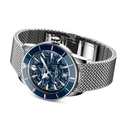 Breitling Superocean Heritage B31 Automatico Kelly Slater Edizione Limitata 40mm Orologio Uomo Blu AB31101A1C1A1 - immagine 4