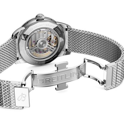 Breitling Superocean Heritage B31 Automatico Kelly Slater Edizione Limitata 40mm Orologio Uomo Blu AB31101A1C1A1 - immagine 5
