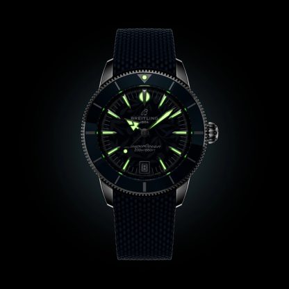 Breitling Superocean Heritage B31 Automatico Kelly Slater Edizione Limitata 40mm Orologio Uomo Gomma Blu AB31101A1C1S1 - immagine 5
