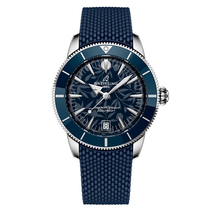 Breitling Superocean Heritage B31 Automatico Kelly Slater Edizione Limitata 40mm Orologio Uomo Gomma Blu AB31101A1C1S1