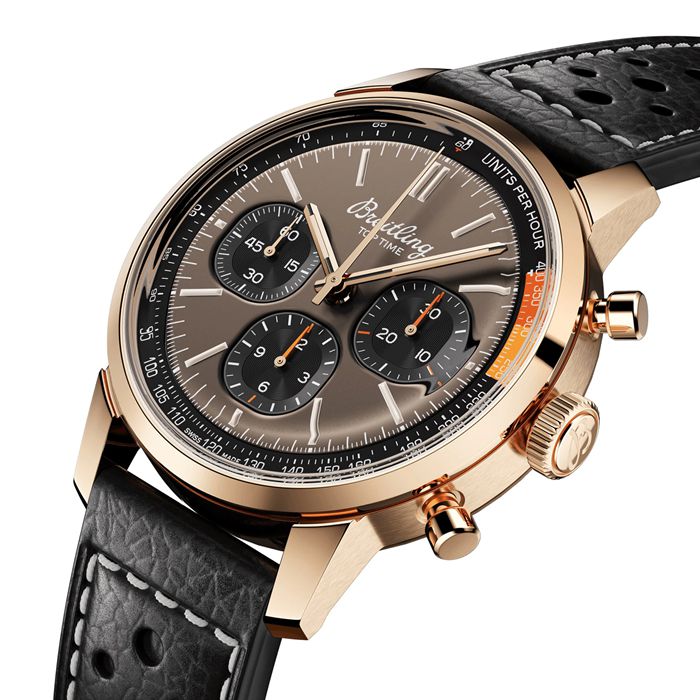 Breitling Top Time B01 41mm Uomo Orologio Marrone RB01761A1Q1X1 - immagine 2