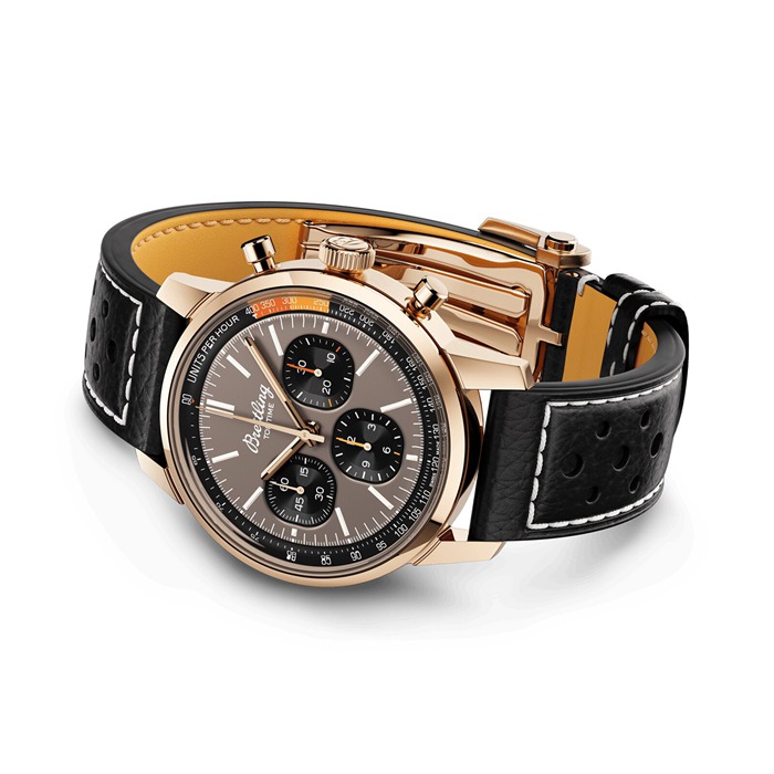 Breitling Top Time B01 41mm Uomo Orologio Marrone RB01761A1Q1X1 - immagine 3