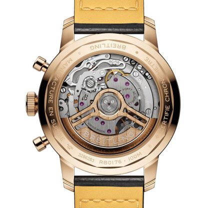 Breitling Top Time B01 41mm Uomo Orologio Marrone RB01761A1Q1X1 - immagine 4