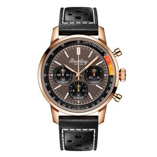 Breitling Top Time B01 41mm Uomo Orologio Marrone RB01761A1Q1X1