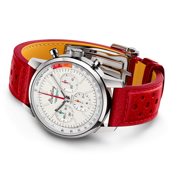 Breitling Top Time B01 Auto Classiche Ford Thunderbird 41mm Orologio Uomo AB01766A1A1X1 - immagine 4