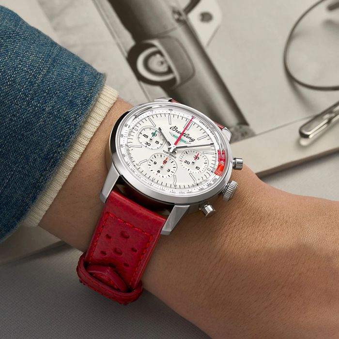 Breitling Top Time B01 Auto Classiche Ford Thunderbird 41mm Orologio Uomo AB01766A1A1X1 - immagine 5