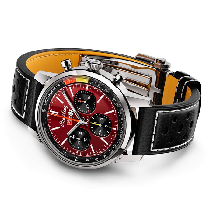Breitling Top Time B01 Classic Cars Chevrolet Corvette 41mm Uomo Orologio AB01761A1K1X1 - immagine 4