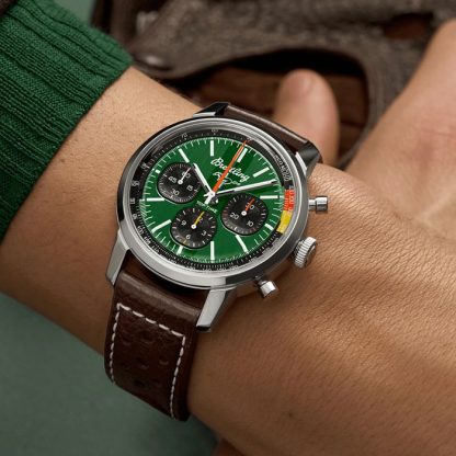 Breitling Top Time B01 Classic Cars Ford Mustang 41mm Uomo Orologio AB01762A1L1X1 - immagine 5