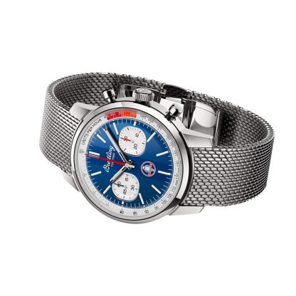 Breitling Top Time B01 Classic Cars Shelby Cobra 41mm Mens Watch Mesh Strap AB01763A1C1A1 - immagine 3