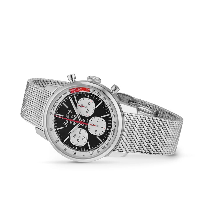 Breitling Top Time B01 Deus 41mm Orologio da uomo in acciaio AB01765A1B1A1 - immagine 3