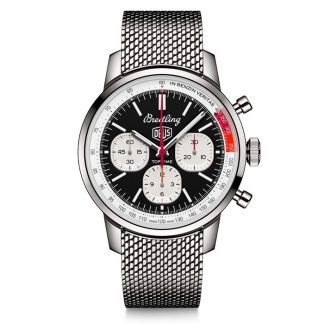 Breitling Top Time B01 Deus 41mm Orologio da uomo in acciaio AB01765A1B1A1