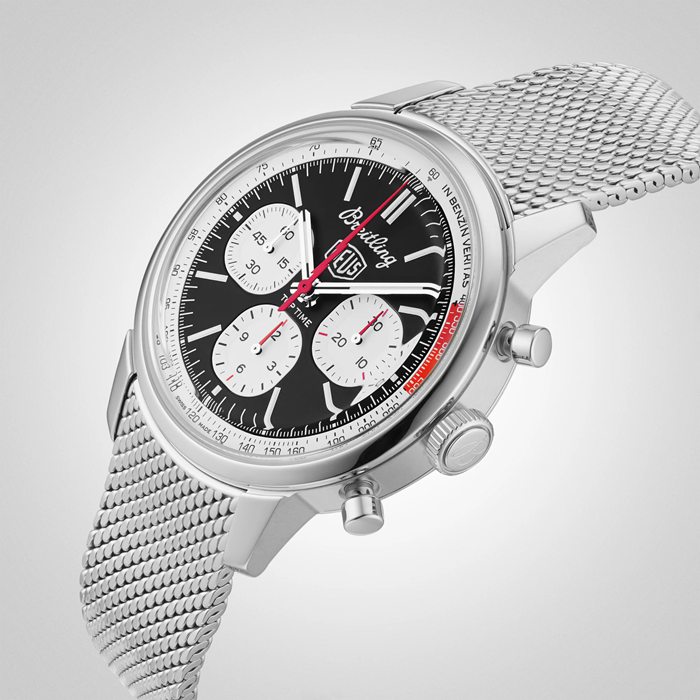 Breitling Top Time B01 Deus 41mm Orologio da uomo in acciaio AB01765A1B1A1 - immagine 5