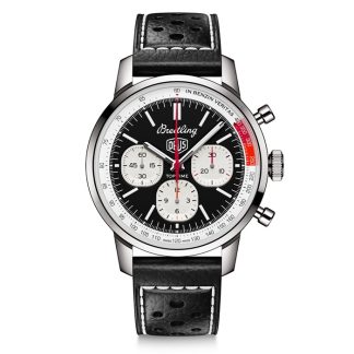 Breitling Top Time B01 Deus 41mm Orologio da uomo in pelle AB01765A1B1X1