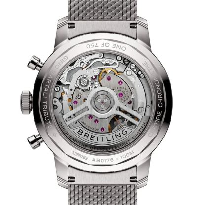 Breitling Top Time B01 Gino Bartali 41mm Orologio da uomo in acciaio AB01767A1C1A1 - immagine 2