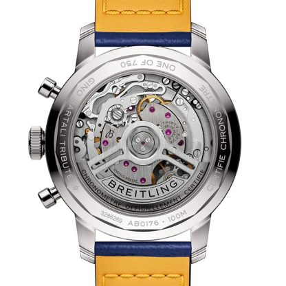 Breitling Top Time B01 Gino Bartali 41mm Orologio da uomo in pelle AB01767A1C1X1 - immagine 2