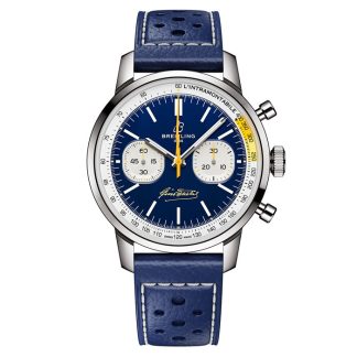 Breitling Top Time B01 Gino Bartali 41mm Orologio da uomo in pelle AB01767A1C1X1
