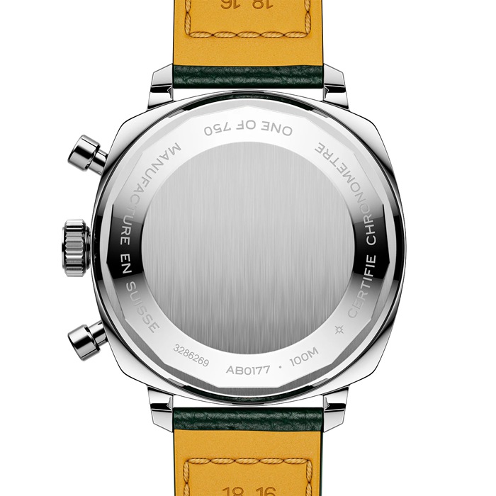 Breitling Top Time B01 Racing 38mm Orologio da uomo in pelle verde AB01771A1L1X1 - immagine 2