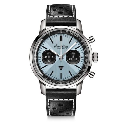 Breitling Top Time B01 Triumph 41mm Orologio da uomo in pelle AB01764A1C1X1
